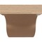 Ekena Millwork 12"W x 24"D x 12"H Wide Del Monte Rough Cedar Woodgrain TimberThane Corbel, Primed Tan CORUR12X24X12DELRCPR - alternate 5
